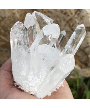 Natural Crystal Rough Natural Crystal Cluster Clear Quartz Crystal Cluster - Buy Online on GoSupps.com