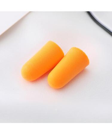 Buy Foam Ear Plugs for Noise Reduction | Super Soft Reusable Silicone Ear Plugs for Sleeping | Orange Quiet Ear Plugs Worldwide Shipping - Buy Online on GoSupps.com