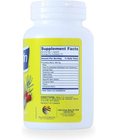 RespirActin Deep Lung Cleanse Veggie Caps - Herbal Respiratory System Support (120ct) - Buy Online on GoSupps.com