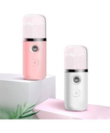 Mini Facial Steamer Portable Face Steamer Face Steamer Handy Moisturizing Mist Sprayer Skin Care Steamer USB Rechargeable Use Mineral Water  - Buy Online on GoSupps.com