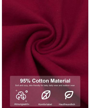 ZOEREA Baby Girl Leopard Sweatshirt and Harem Pants Set | 2-3 Years | Red - Buy Online on GoSupps.com