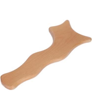 Verdant Touch Wooden Gua Sha Board | 100% Natural Beauty Tool for Lymphatic Cleansing & Cellulite Massage - Buy Online on GoSupps.com