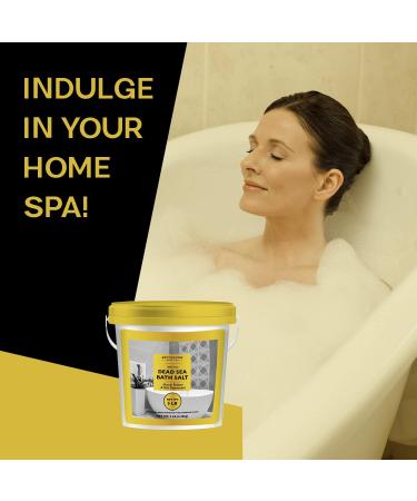 Aromasong Dead Sea Salts for Soaking - 5 Lb Bucket, Fine Grain Bath Salt - Buy Online on GoSupps.com