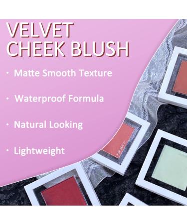 Erinde Matte Cream Blush for Cool Skin Colors - Lightweight Lip and Cheek Tint - Purple Blush 3 in 1 - Buy Online on GoSupps.com
