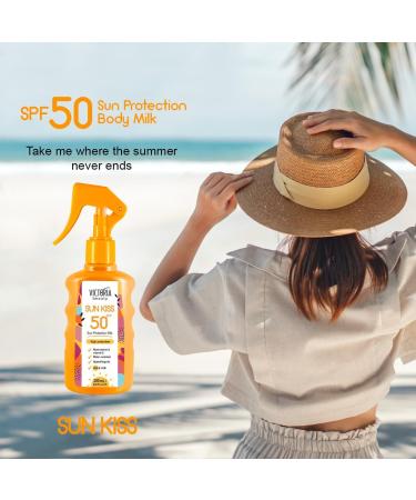 VB Sun Kiss SPF 50 Sun Protection Milk 200ml - Buy Online on GoSupps.com