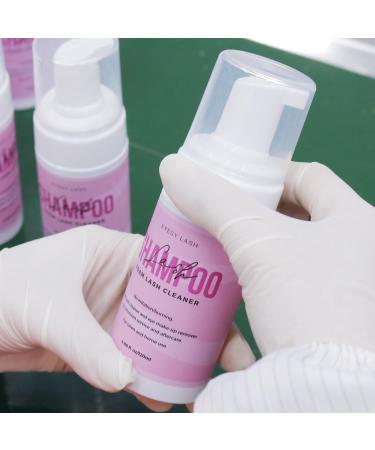 LARGE 120ml Lash Shampoo for Eyelash Extensions | Oil-Free Foaming Cleanser & Makeup Remover | Perfect for Salon & Home Use - Buy Online on GoSupps.com