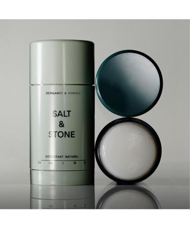 SALT & STONE Deodorant | Extra Strength Natural Deodorant for Women & Men | Aluminum Free with Seaweed Extracts Shea Butter & Probiotics | Free From Parabens Sulfates & Phthalates (2.6 oz) Bergamot & Hinoki 2.6 Ounce (Pack of 1) - Buy Online on GoSupps.com
