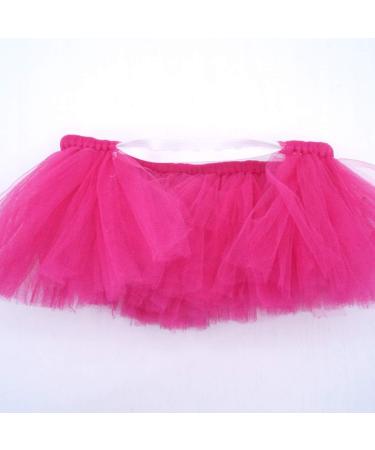 Aivtalk Dog Tutu Dress & Cat Costume | Festive Solid Color Tulle Skirt for Small Pets - Rose Red - Buy Online on GoSupps.com