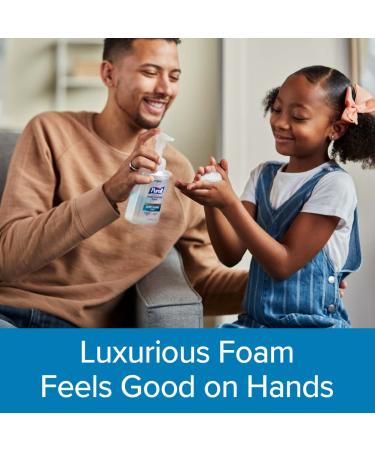 Purell Advanced Hand Sanitizer 2in1 Moisturizing Foam with Essential Oils 10 oz Pump (Pack of 3) - Buy Online on GoSupps.com