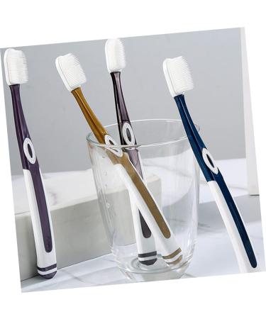 Iwowhero 8ST Nano Toothbrush - Soft Gum Care Toothbrush for Sensitive Teeth | Travel-Friendly Silicone Handle - Family Package - Buy Online on GoSupps.com