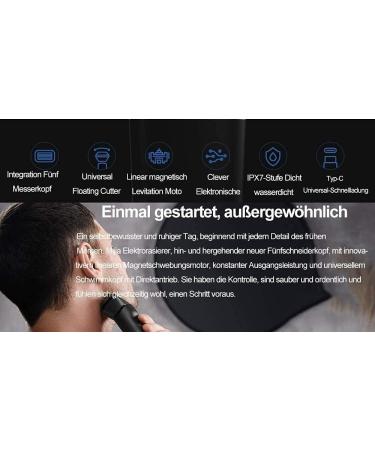 Buy Electric Razor for Men - Rechargeable Wet & Dry Foil Shaver with Precision Trimmer | International Shipping Available - Buy Online on GoSupps.com