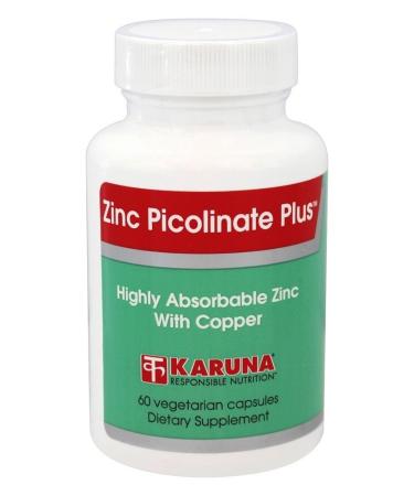 Karuna Health Zinc Picolinate Plus 60 Capsules - Buy Online on GoSupps.com