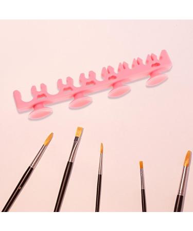 Minkissy 3-Stick Makeup Brush Holder - Elegant Display Rack & Organizer for Air-Drying Brushes - Buy Online on GoSupps.com