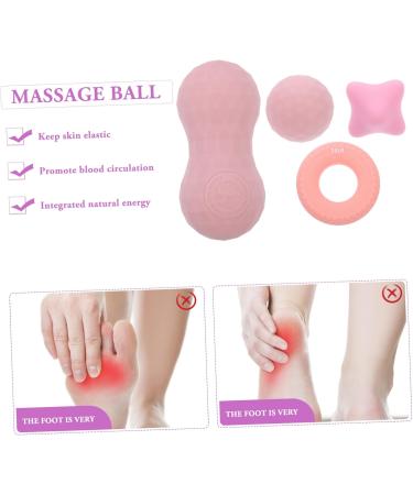12 Foam Fascia Ball Roller Set | Deep Tissue Trigger Point Massage Balls for Pain Relief | 3-Pack (12x6x5cm) - Perfect for Muscle Therapy - Buy Online on GoSupps.com