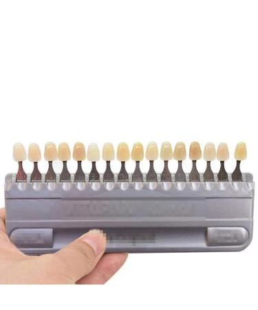 Josue 16 colors dental dental color model color wrench professional good quality 3d teeth coloring oral care dentist tools diagram gray