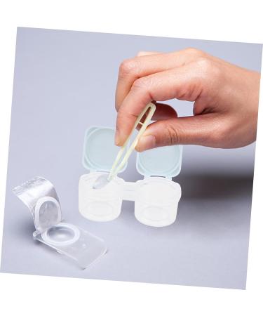 Solustrie Portable Silicone Contact Lens Case | Travel-Friendly Eye Care Storage | Stylish & Convenient | Ideal for Lenses & Accessories - Buy Online on GoSupps.com