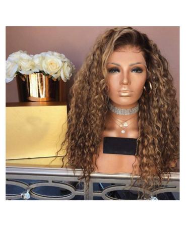 BGHJUE N Yellow Roll Synthetic Wig for Women - Left Side Parting Heat Resistant High Density White Hair Wig - Buy Online on GoSupps.com