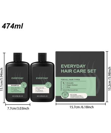  G n rique Shampoo and Conditioner Set for Men 473 ml Hydrating Hair Care Kit Soothing Scalp Relief Formula Root Repair & Nourishment (Refreshing & Moisturizing) for Dry Itchy Scalp - Buy Online on GoSupps.com