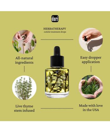 duri Rejuvacote 2 Nail Growth System Base and Top Coat + Herbatherapy Cuticle Treatment Drops - Stronger & Healthier Nails Combo Pack - Buy Online on GoSupps.com