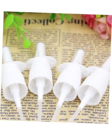 FOMIYES 10pcs Mini Plastic Fine Mist Spray Bottles - Reusable Travel Containers - Nose Spray Bottle - Random Color - 9.7X2.3X2.3CM - Buy Online on GoSupps.com