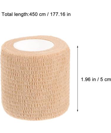 MAGICLULU 6 Rolls Self Adhesive Sports Tape - Elastic Cohesive Wraps for Basketball & Football - Fitness & Training Essential - Buy Online on GoSupps.com