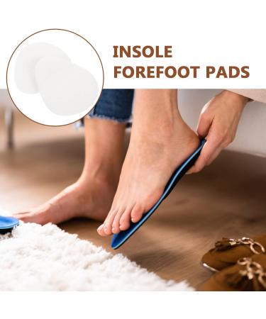 LALAFINA Forefoot Half Size Pads - 25 Pairs Arch Support Cushion for Shoes & Sandals | Wool Summer Insoles for Women - Buy Online on GoSupps.com