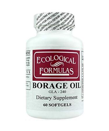Ecological Formulas Borage Oil Gla-240 White 60 Count