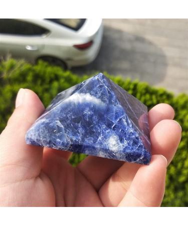 Crystal Rough Beautiful Natural Sodalite Pyramids Crystal Stone Pyramids - Buy Online on GoSupps.com
