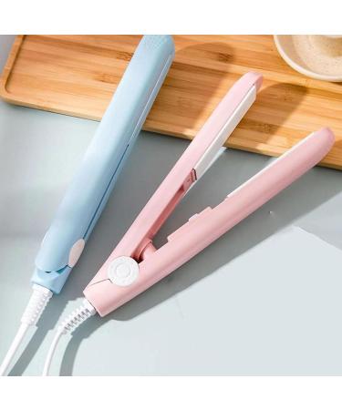Mini Dual-Purpose Curling Iron - Ceramic Hair Curler for Short Hair Portable 2-in-1 Travel Wand - Ideal for All Hair Styles (Black - Buy Online on GoSupps.com