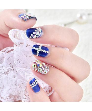 12 Grids For Nail Art Decorations Multi Shapes For Nails Ornaments Manicure Decor DIY Crafts Accessories Nail Art Decoration 3d - Buy Online on GoSupps.com