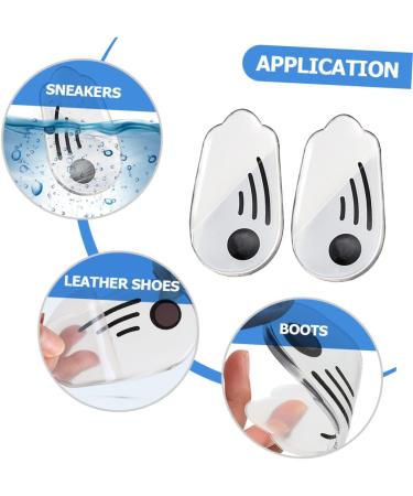 Healeved 2 Pairs Heel Pad Insoles - High Heel Cushions & Flat Foot Inserts | Orthopedic Gel Foot Support Pads 10.2x5.9cm - International Shipping - Buy Online on GoSupps.com