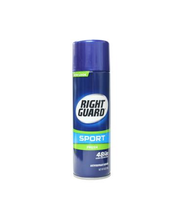 Right Guard Antiperspirant Spray, Sport Fresh 6 oz (Pack Of 4)
