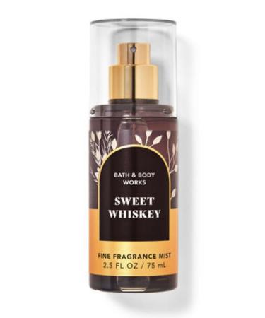 Bath & Body Works Fine Fragrance Mist Travel Size Mini Purse Spray 2.5 Ounce (Sweet Whiskey)