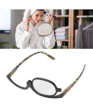 Buy 2.50 Enlargement Makeup Glasses - Foldable Rotating Reading Glasses with Case for Flawless Makeup Application - Buy Online on GoSupps.com