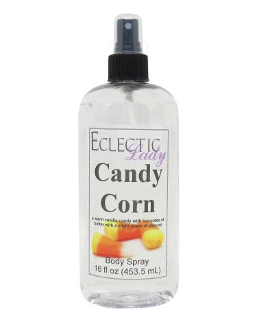 Candy Corn Body Spray 16 ounces Body Mist for Women with Clean Light & Gentle Fragrance Long Lasting Perfume with Comforting Scent for Men & Women Cologne with Soft Subtle Aroma For Daily Use 16 Fluid Ounces