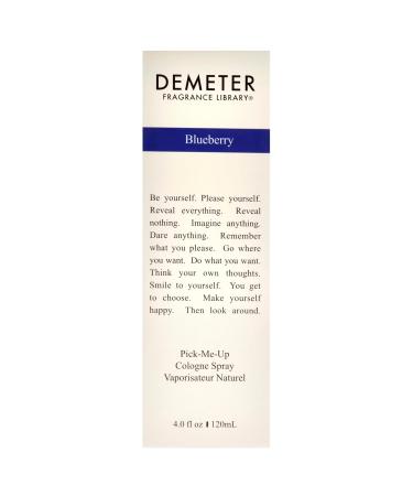 Demeter Blueberry Cologne Spray for Women 4 Ounce Fruity 4 Fl Oz (Pack of 1) - Buy Online on GoSupps.com