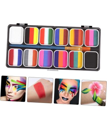  SOESFOUFU 1 Box Body Paint Kit Wax Fake Wound Scars Neon Body Paint Oil Water Based Tonic Pigment Cosmetic Dry Paint - Buy Online on GoSupps.com