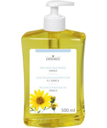 CosiMed Wellness Massage Oil Arnica - 500ml | Shop Internationally for Pain Relief & Relaxation - Buy Online on GoSupps.com