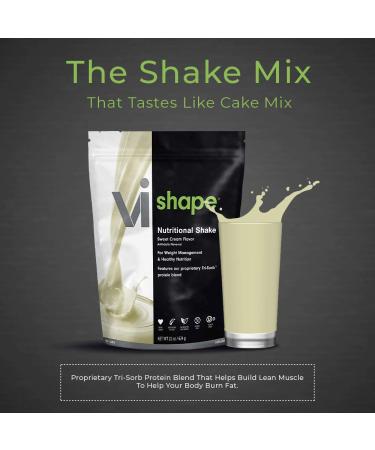 ViSalus Vi-Shape Sweet Cream Shake Mix - 2 Bags (48 Servings) 1.37 lb/22 oz - Pack of 2 - Buy Online on GoSupps.com