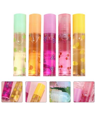 Buy 5pcs Fruit Lip Balm Set - Moisturizing Lipsticks & Gloss for Kids - Fruit-Flavored Lip Plumper & Enhancer - Long-Lasting Water Gloss - Buy Online on GoSupps.com