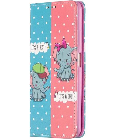 Miagon Wallet Folio Flip PU Leather Case for Huawei P30 Lite Creative Painted Design Full-Body Protective Cover Card Holder Kickstand Magnetic Elephant Huawei P30 Lite Elephant - Buy Online on GoSupps.com