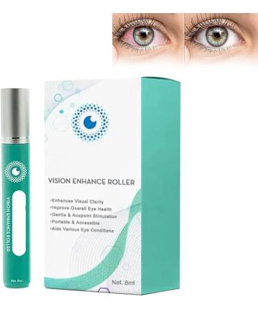 Ophthlamed Vision Enhance Roller Eye Massage Roller Alleviates Eye Strain Relieve Eye Strain Enhances Visual Clarity | Relieve Your Eye Strain for Elderly Adults and Children (1pcs)