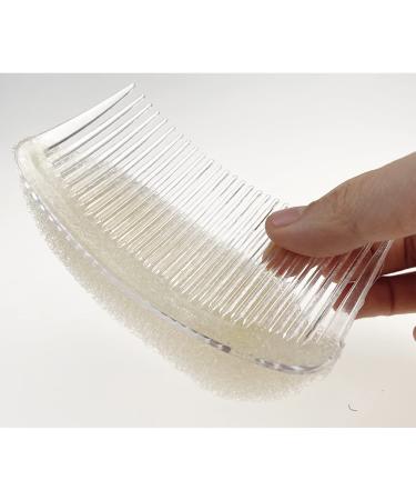 2PCS Sponge Hair Bump Inserts - Volume Boosting Hair Comb Bases for Women - Beige Hair Styling Tools - Buy Online on GoSupps.com