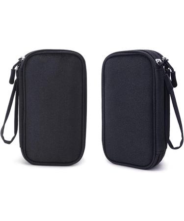 WiDEORnate Diabetes Travel Storage Bag - Carrying Case for Insulin Pens, Glucose Meter, and Supplies (Black) - Buy Online on GoSupps.com