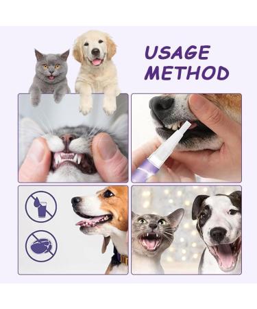 4/6/10 Pet Oral Repair Gel Pet Teeth Deep Repair Cat and Dog Teeth Cleaning Care Pet Breath Freshener Teeth Whitening Care Cleaner Suitable for Dogs and Cats - Buy Online on GoSupps.com