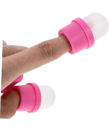 20 pi ces Caps Silicone pour Dissolvant Vernis Gel R utilisables Outil Manucure Enl vement Vernis Semi-permanent Caps de Trempage Ongles pour Nettoyage Facile Domicile et Salon - Buy Online on GoSupps.com