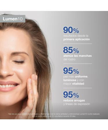  BELLA AURORA Bella Aurora Lumen10 Anti-Ageing Anti-Spot Cream with Polyhydroxyacids Niacinamide and Liposomed Melatonin Regeneration Elasticity and Intensive Hydration 50ml - Buy Online on GoSupps.com