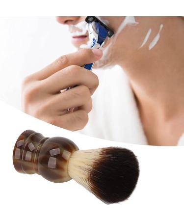 Premium Quick Drying Shaving Brush for Men - Easy to Clean Hair Razor Brush with Curved Handle | Ideal for Home & Salon Use - Buy Online on GoSupps.com