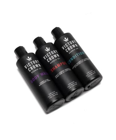 Deep Cleansing Shampoo - 8oz | All Natural Formula for All Hair Types | Barber Owned Made in the USA - Buy Online on GoSupps.com