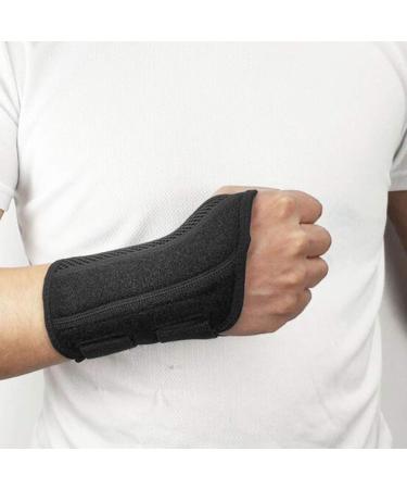 Buy Healifty Sports Wrist Brace - Breathable Night Splint & Support for Wrist Sprains | Adjustable Stability Belt - Best for Athletes & Recovery - 19.5x18cm Black - Buy Online on GoSupps.com